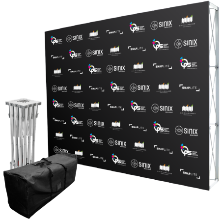 Pop Up Media Wall Fabric + Endca P+ Hardware