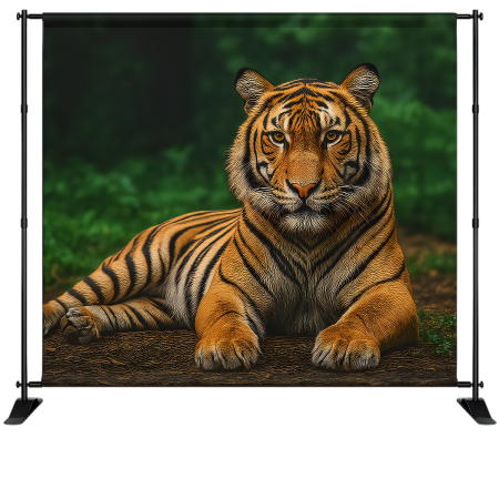 Telescopic hardware + 13 oz Banner Material